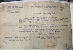 10. Chứng nhận tặng phẩm cho LK X_năm 1948