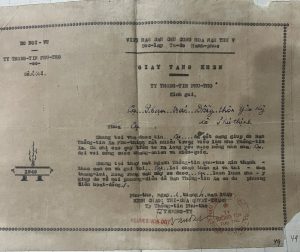 12. Thư cảm ơn của Ty thông tin Phú thọ_năm 1949