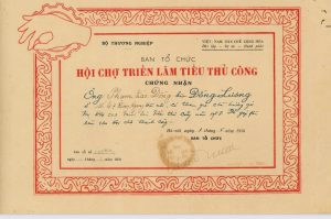 14. Hội chợ triển lãm tiểu thủ công năm 1958