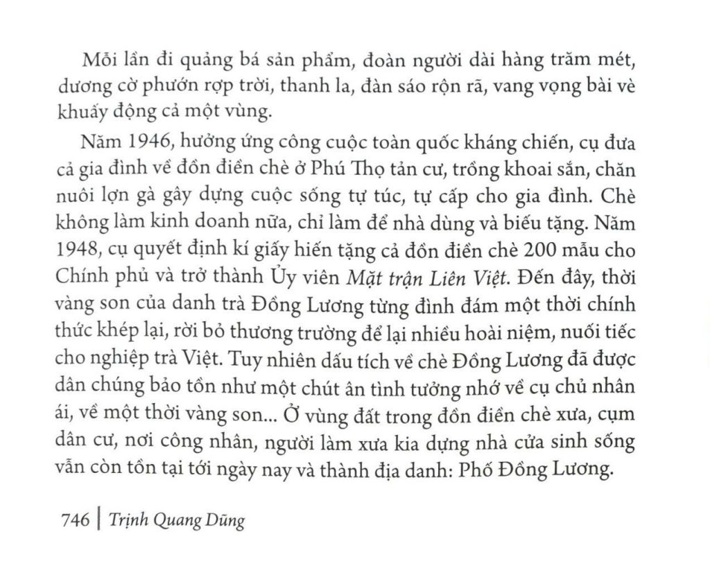 Trích sách "Văn minh trà Việt" của tác giả Trịnh Quang Dũng